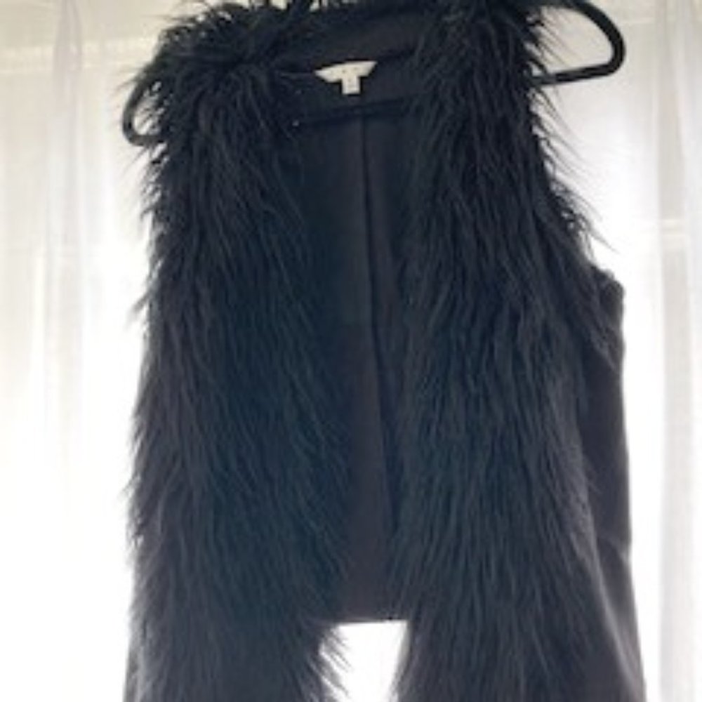 Womens Furry Vest